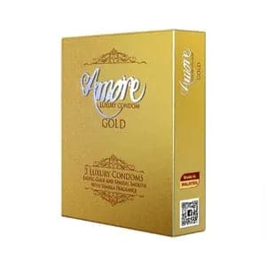 Amore Gold Condom 1 Packet