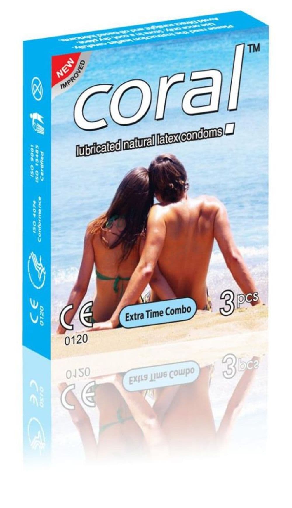 Coral Condom Extra Time Combo 3's Pack