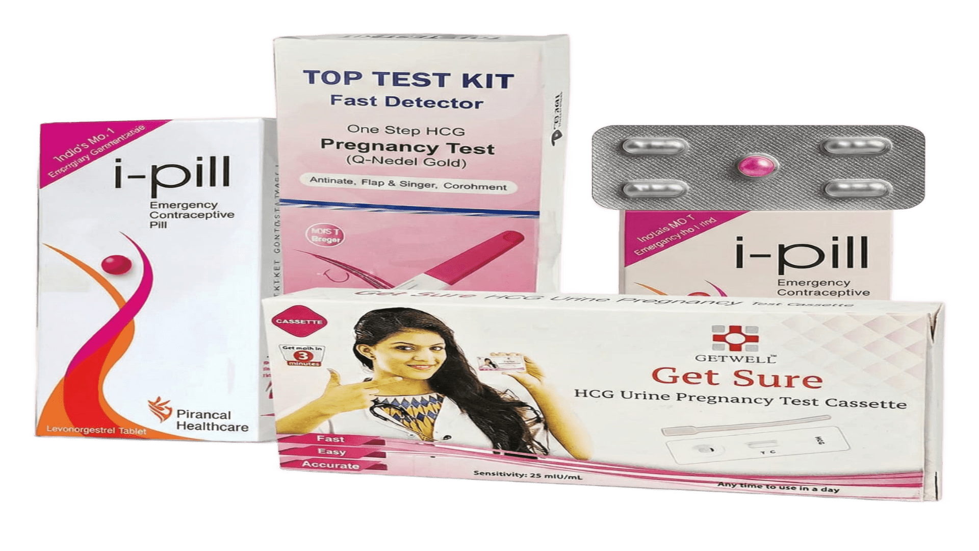 Contraceptive & Pregnancy Test Kits