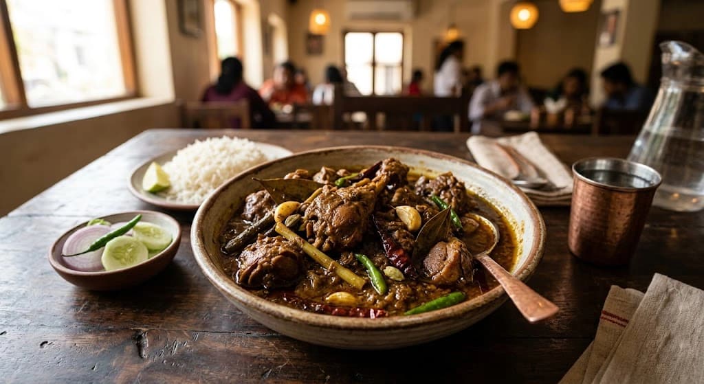 হাঁসের মাংস ভুনা